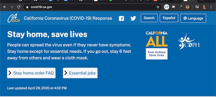 Prioritizing users in a crisis: Building the California COVID-19 response site